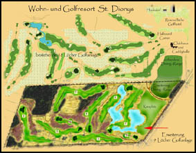 9- Loch Golfanlage als geplante Erweiterung